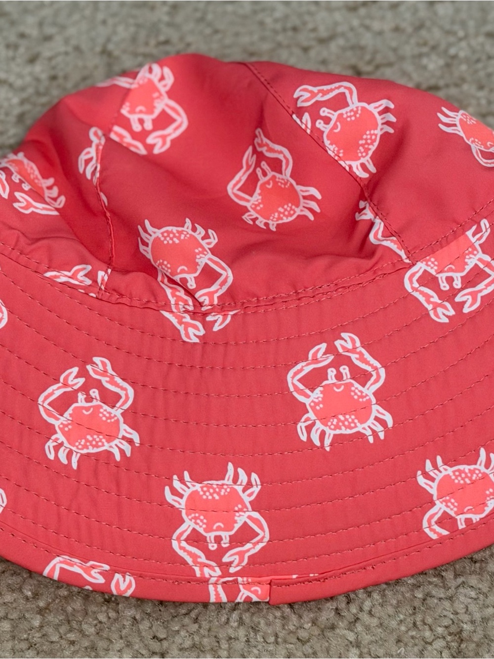 Cat & Jack Coral Swim hat 2T- 5T